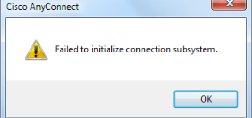 Cisco anyconnect secure mobility client installation success or error status 1603