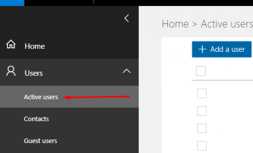 Active Users in Office 365