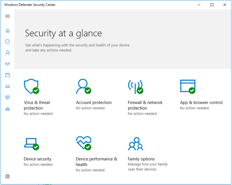 Unexpected Yellow Warning Symbol on Windows Defender in Windows 10 ...