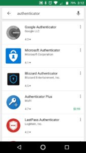 Authenticator Apps