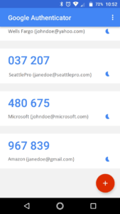 Google Authenticator App