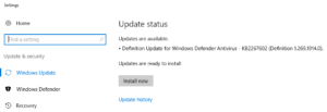 Windows Updates