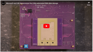 DNA storage may lead to future DNA-based datacenters