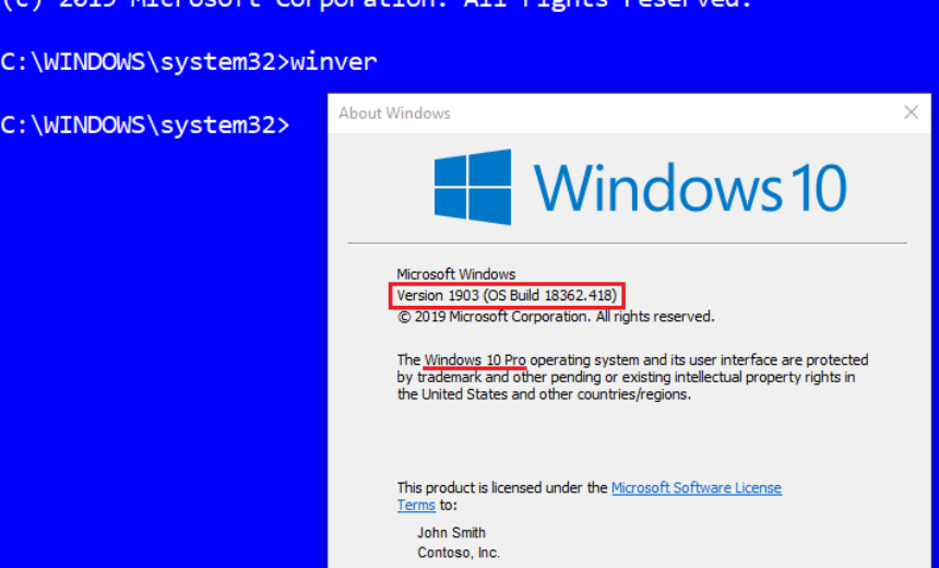 Windows Version (WinVer)