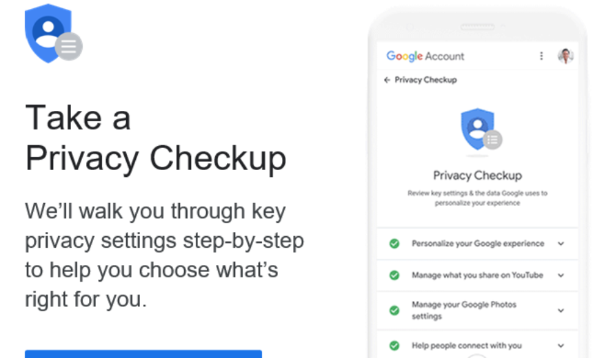 Take a Privacy Checkup