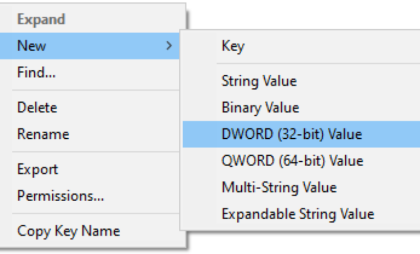 Windows Registry Values - DWORD vs. QWORD