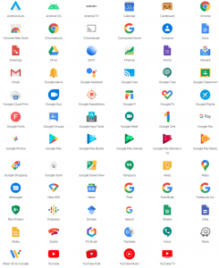 List of Google general apps