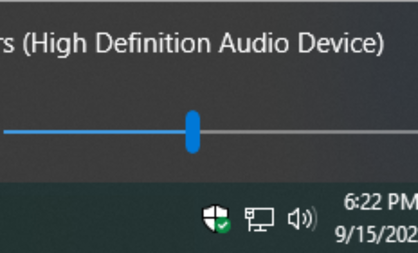 Muting/unmuting the audio