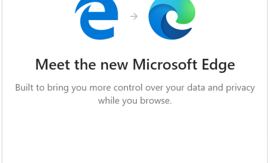 The New Microsoft Edge