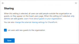 Letting all users add guests to the organization